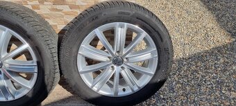 Predám originál VW Tiguan New York 5x112 R18 235/55 r18zimné - 5