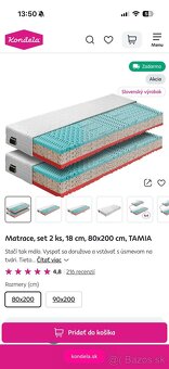 Matrace TAMIA – set 2 ks - 5
