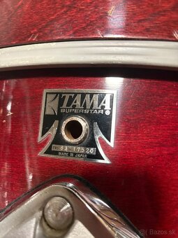 Tama Superstar X-TRAS Cherry wine bass drum - 5