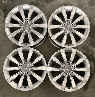 Hliníkové disky 5x112 R16 Audi A3 S3 , Škoda, VW, Seat - 5