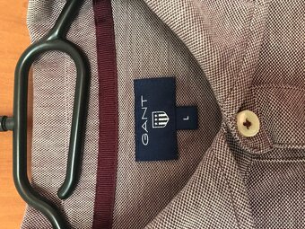 NOVÉ GANT originál pánske polotricko dlhy rukav L/XL - 5