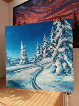 Akrylové obrazy 100x90 - 5