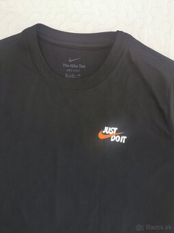 Krásne originál Nike tričko čierne - 5