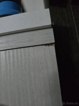 Regál so šuplíkmu biely dub craft - 5