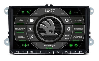 9" VW, Škoda, Seat - Android 13/14 - GPS rádio - 5