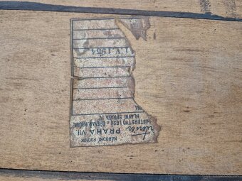 Predám stôl Masív 1954r.v na stitku - 5