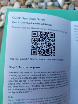 Vonkajsia otocna wifi IP kamera App iCSee - 5