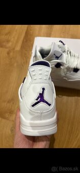 Jordan 4 Metalic purple - 5