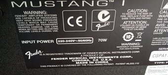 Predam git.combo Fender Mustang1... - 5