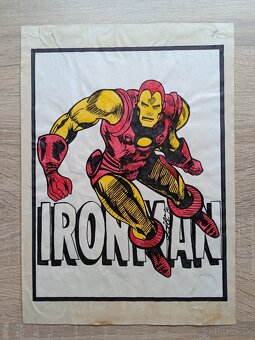 DC Comics a Marvel Comics ručné kresby v RETRO štýle - 5