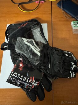 Kožené moto rukavice Alpinestars GP PRO R3 - 5