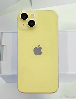 iPhone 14 Yellow BATERIE 100% TOP - 5