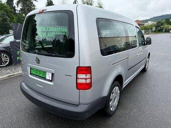 ► VW CADDY MAXI 2,0 CNG MPI - 7 MÍST, TOP KM ◄ - 5