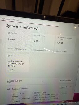 Starši Herný notebook s GTX 1050 a Windows 11 - 5