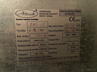 Plynový kotol Attack - 5