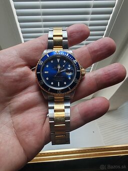 Predám krásne hodinky Rolex Submariner gold - 5