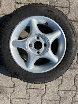 Alu hliníkové disky 5.5Jx13R 4x100 ET38 DIA57.1 155/70 r13 - 5