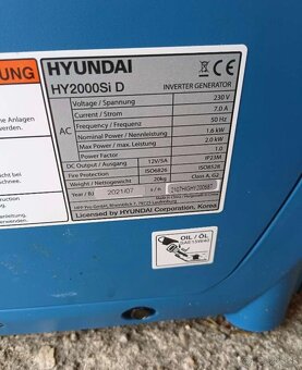 Hyundai HY2000Si - 5