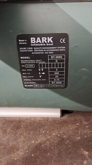 Nafukovaci čln BARK BT-360S - 5