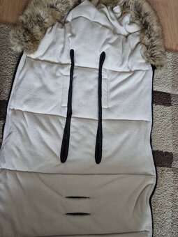 Zimný fusak do kočíka Zopa Fluffy - 5