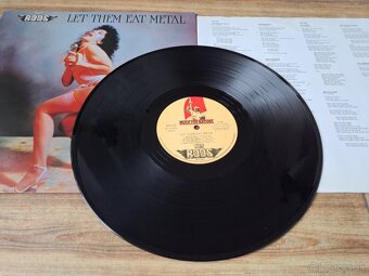 Lp THE RODS - Let Them Eat Metal - 5
