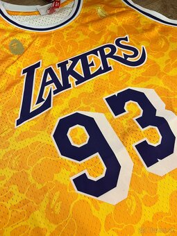 Mitchell & Ness dres BAPE x Lakers XXL - 5