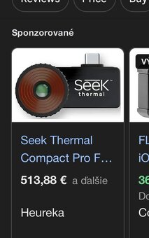 Termokamera pre IOS (apple) SEEK THERMAL COMPACT PRO - 5