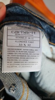 CARHARTT WIP - pánske rifle - 5