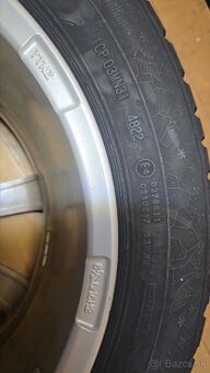 205/60R16 92H 4x100.zimné pneu aj snímače tlaku - 5