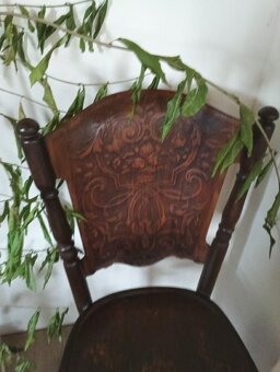 stoličky thonet 2 kusy 1890 - 5