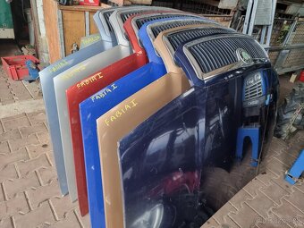 predné svetlá škoda fabia I - 5