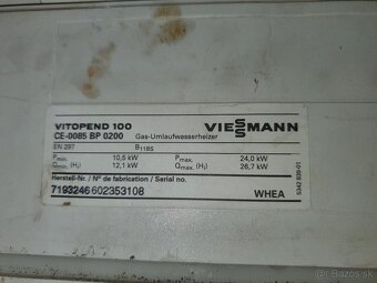 Plynový Kotol Viessmann Vitopend100 + zásobník Vitocell100 - 5