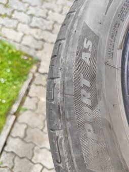 4ks letné pneumatiky Bridgestone 215/60 R17 - 5