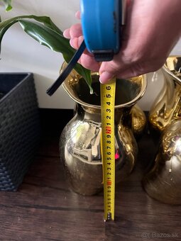 Predám kvetináče keramické dizajnové cena za 2 ks spolu - 5