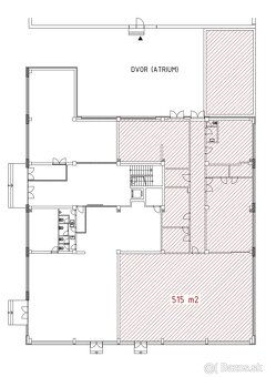 Obchodné priestory na prenájom - Komárno 515 m2 - 5