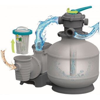 Bestway piesková filtrácia 58486 Ultra 11355l/h NOVÁ záruka - 5