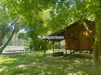 PREDAJ – pozemok s rekreačnou chatou priamo na brehu Dunaja  - 5