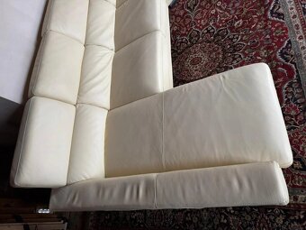 Moderní kožená sedací souprava ve tvaru "U", 3299 - 5