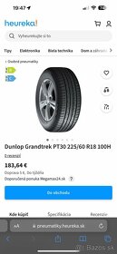 Dunlop Grandtrek PT30 225/60/R18 100H - 5