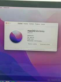  Apple MacBook Air M1 2020 - 8GB / 256GB | plne funkčný  - 5