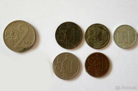 Mince - rôzne druhy na predaj - československé, Euro, britsk - 5