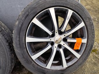Predám alu disky Brock B24 7.5Jx17 ET35, 5x112 + Matador Hec - 5
