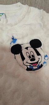 Mickey (Disney) biely prechodný overal pre bábätko - č.68 - 5