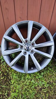 Originál alu kolesá volkswagen merano antracit 5x112 TPMS - 5