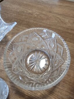 Brúsené sklo. Kryštál. - 5