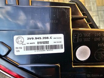 Zadne led svetlo škoda supeb 3 combi - 5