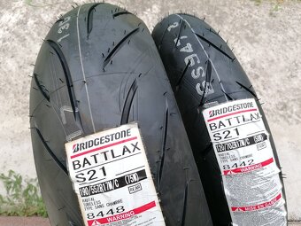 BRIDGESTONE S21 Hypersport 120/70zr17 + 190/55zr17 - 5