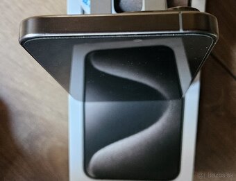 Apple 15 pro max 256g.Natur titánum. - 5