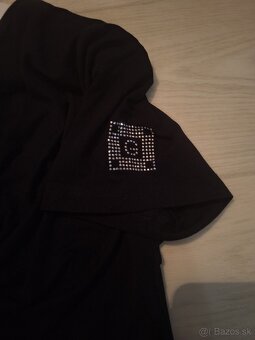 Čierne dámske tričko značky Dolce & Gabanna - 5