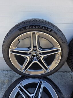 Nové Mercedes AMG R19 5x112 orig. Zimná sada s pneu - 5